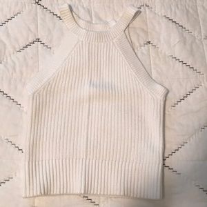 Express knit crop top